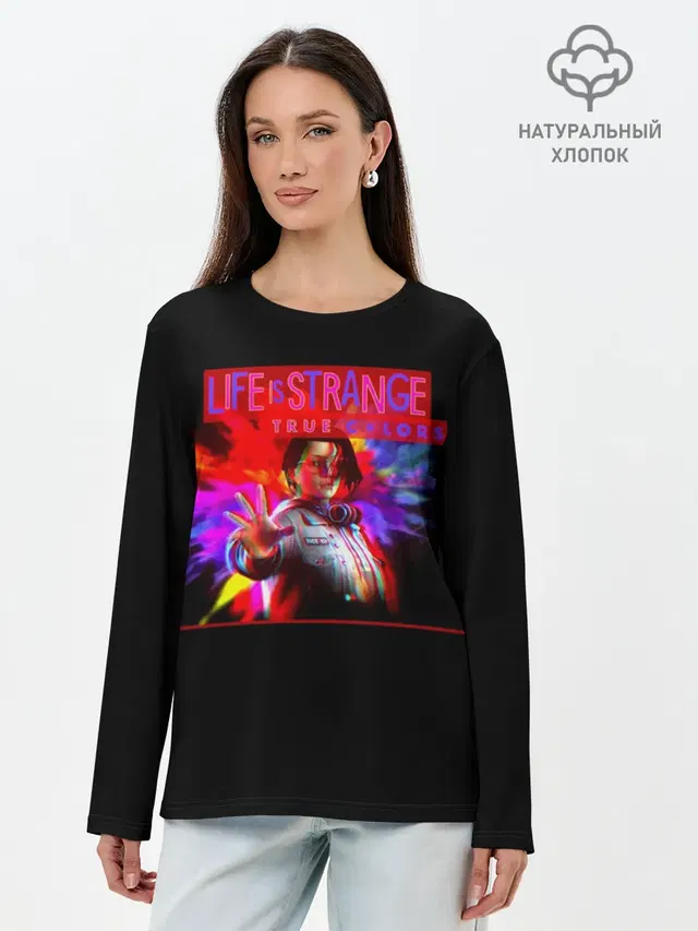 Лонгслив женский с принтом «Life is Strange 3»
