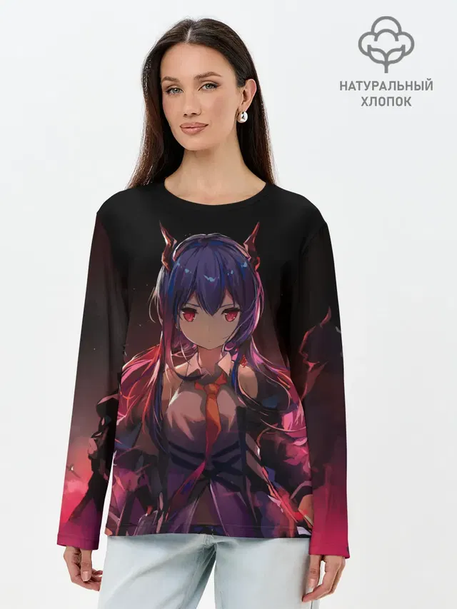 Лонгслив женский с принтом «Wawazi Arknights»