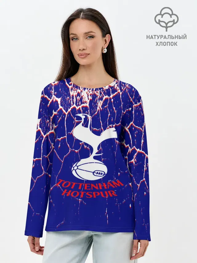 Лонгслив женский. Хлопок