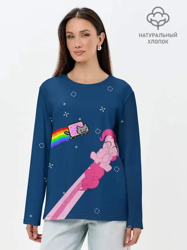 Nyan cat x Pony