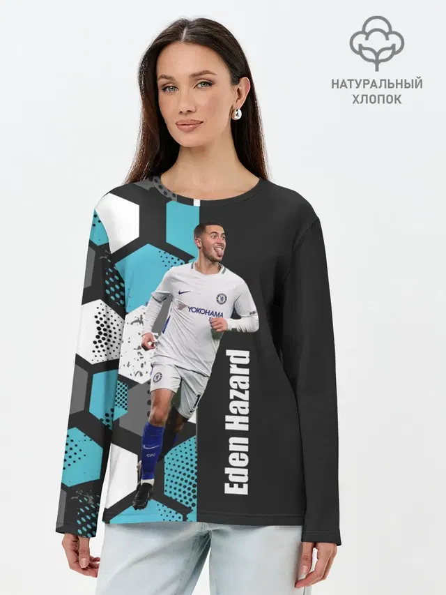 Лонгслив женский. Хлопок