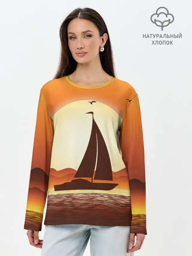 Кораблик на закате