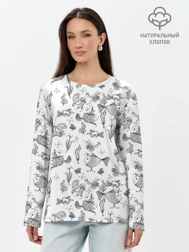 Рисованные сказочные рыбки
