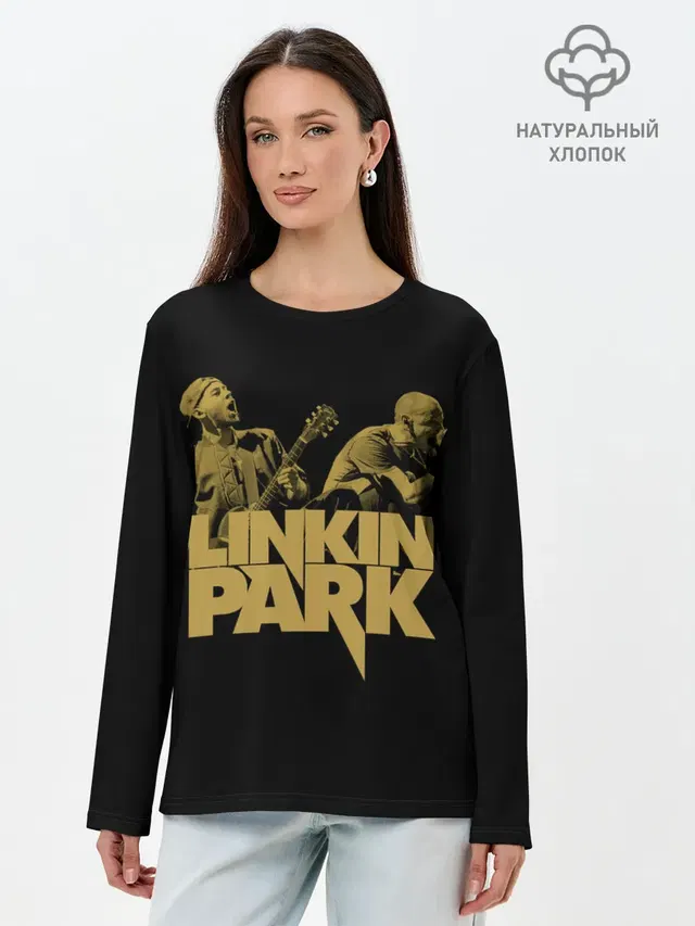 Лонгслив женский. Хлопок