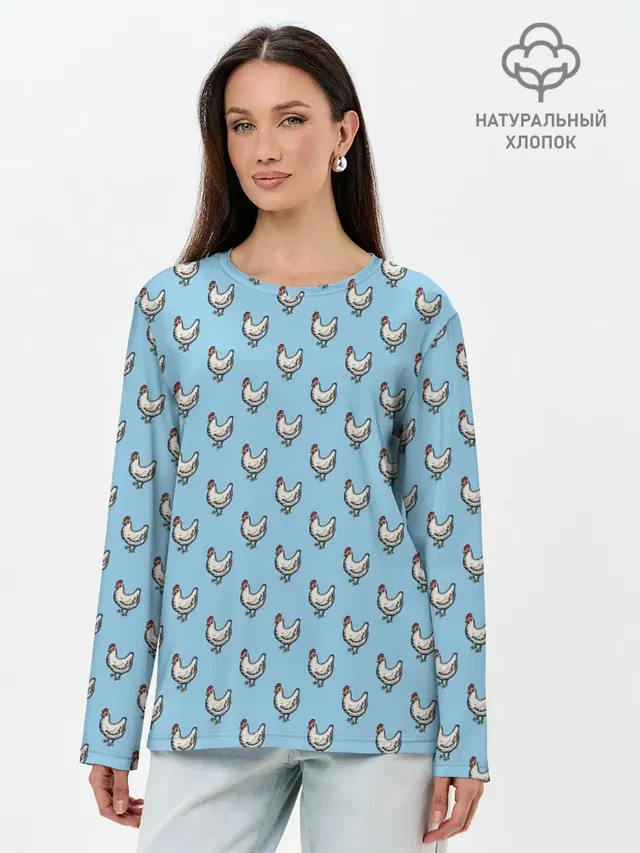 Белая курочка паттерн
