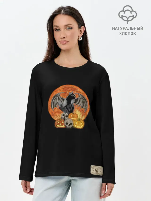 Хэллоуинская кошка