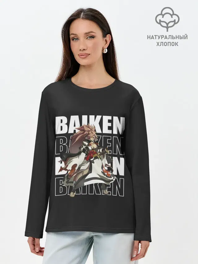Лонгслив женский с принтом «Baiken»