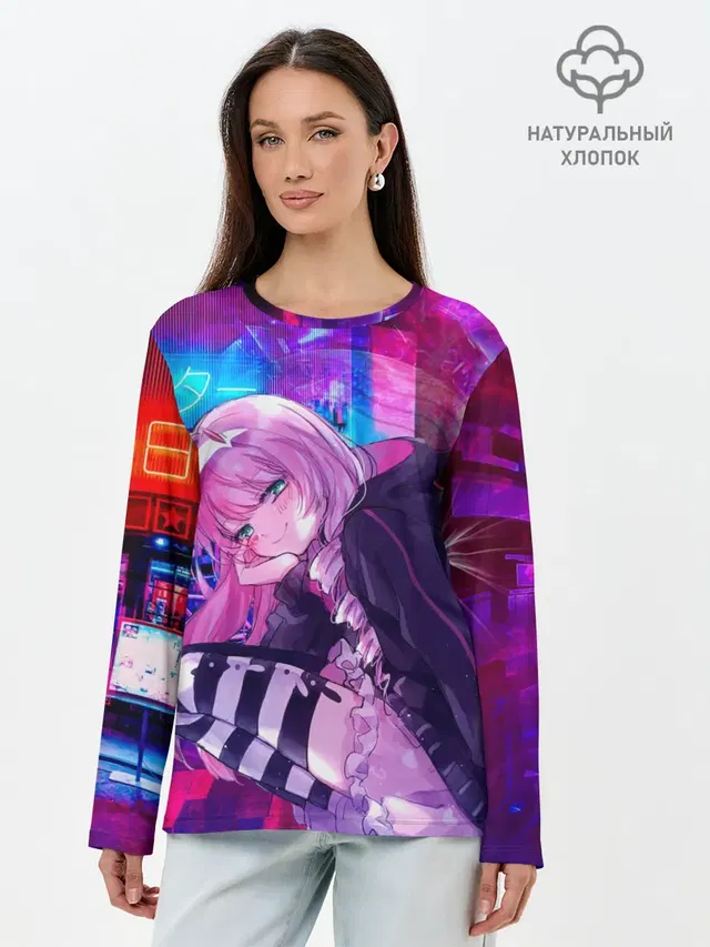 Zero Two в неоновом городе