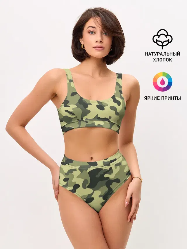 Женские топ и трусы