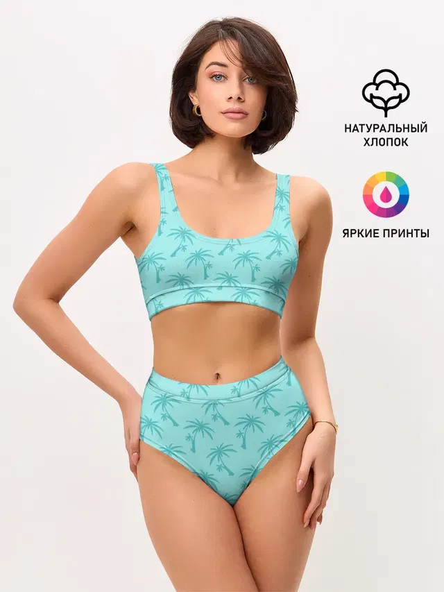 Женские топ и трусы