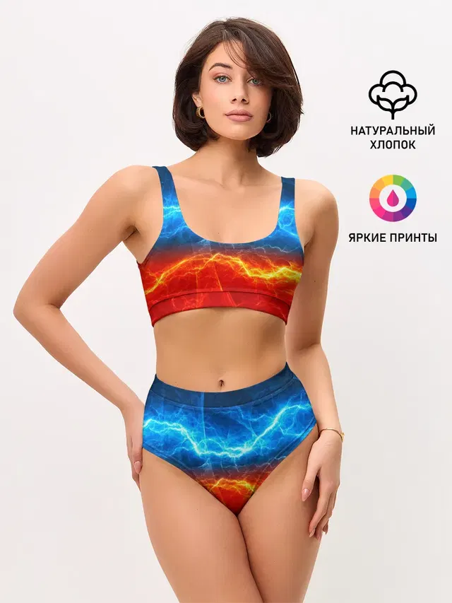 Женские топ и трусы