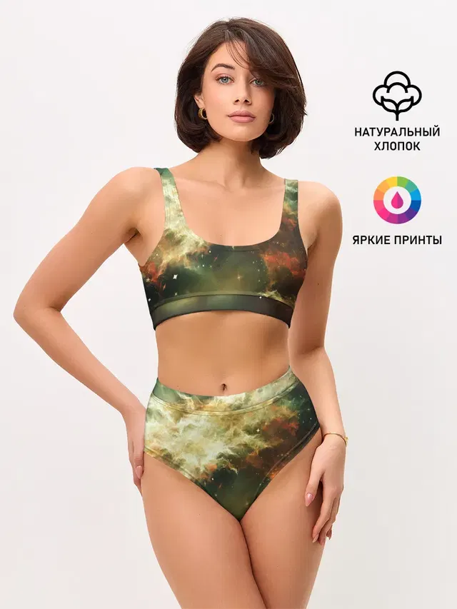Женские топ и трусы
