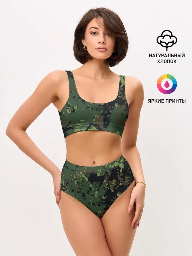 Женские топ и трусы