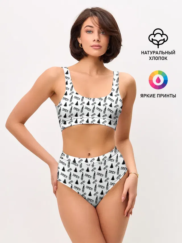 Женские топ и трусы