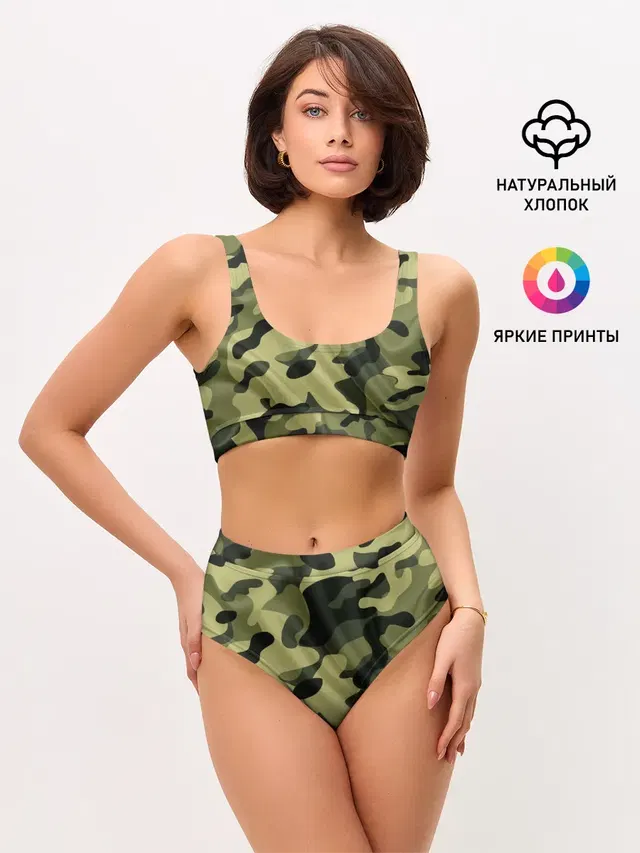 Женские топ и трусы