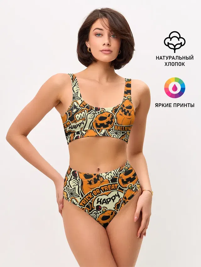Женские топ и трусы