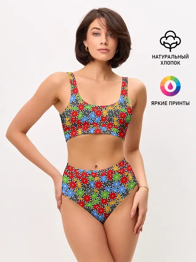 Женские топ и трусы