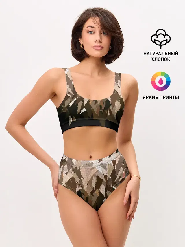 Женские топ и трусы
