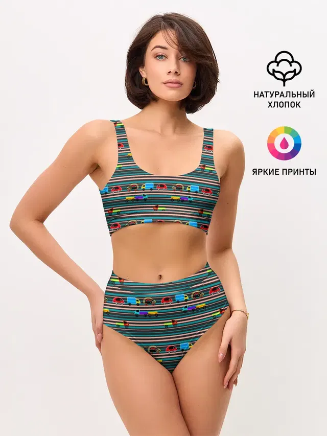 Женские топ и трусы