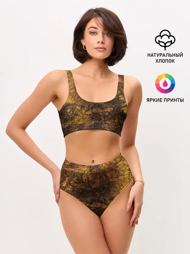 Женские топ и трусы