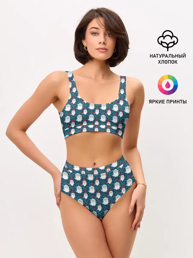 Женские топ и трусы