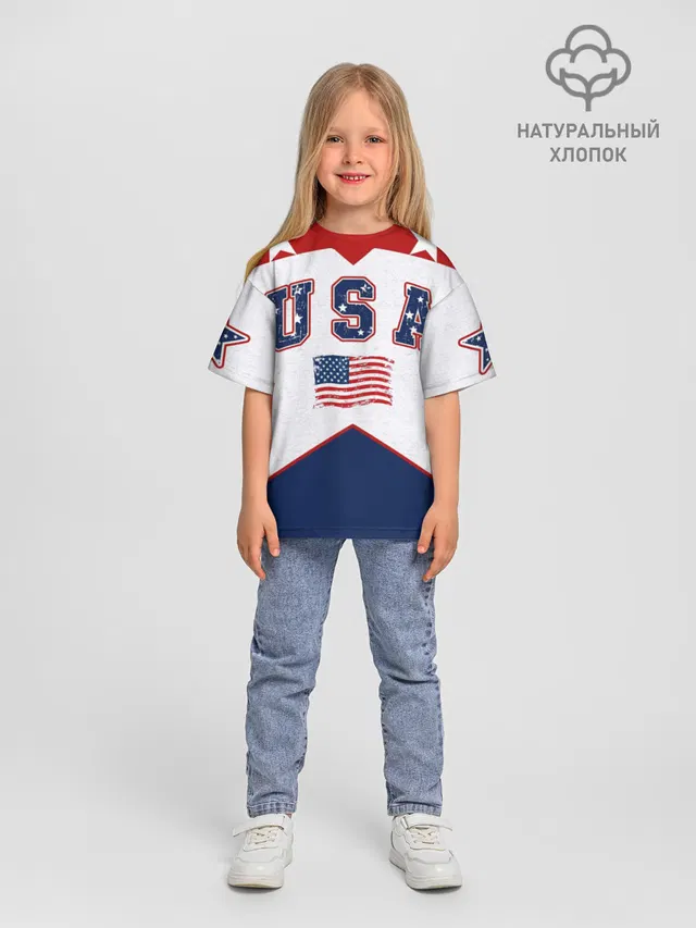 USA Stars Graphic
