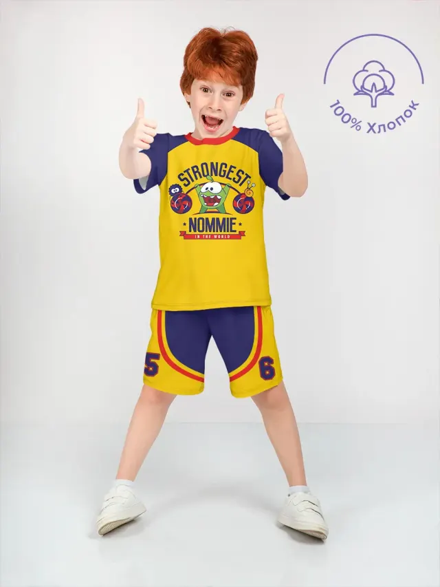Om Short Yellow Violet