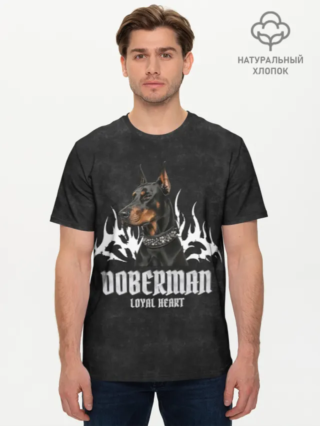 Футболка мужская базовая из хлопка
