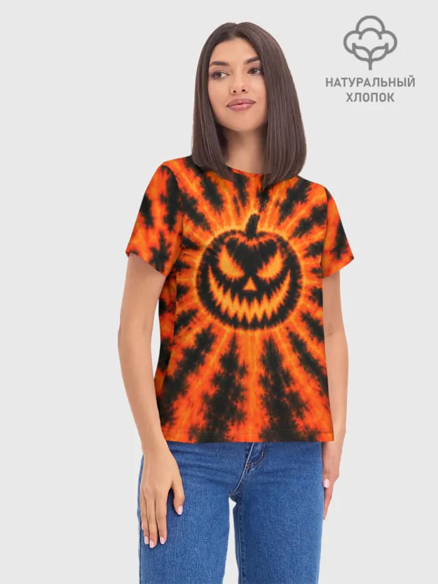 Halloween Тай Дай Тыквы