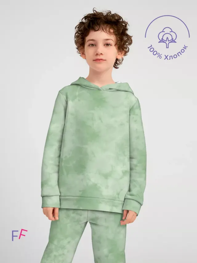Tie Dye Green