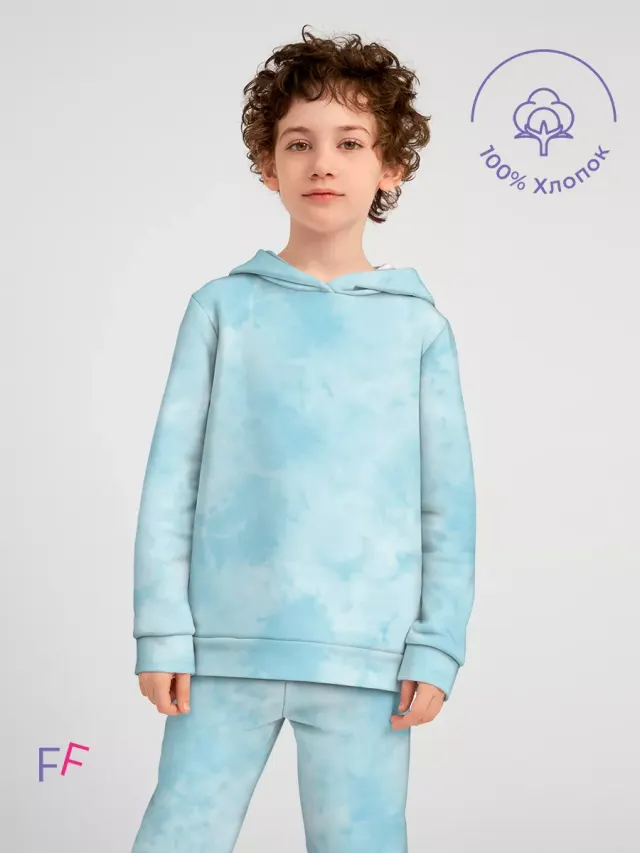 Tie Dye Light Blue
