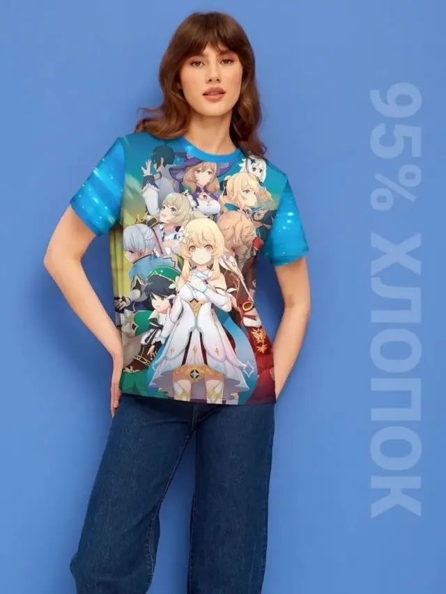S001 Genshin Blue Yellow