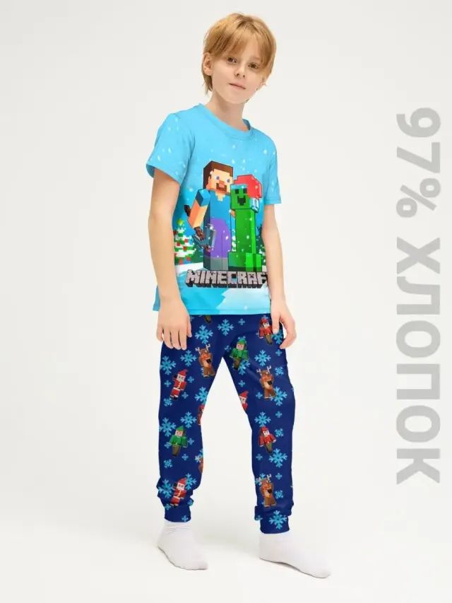 S001 Minecraft NYBlue