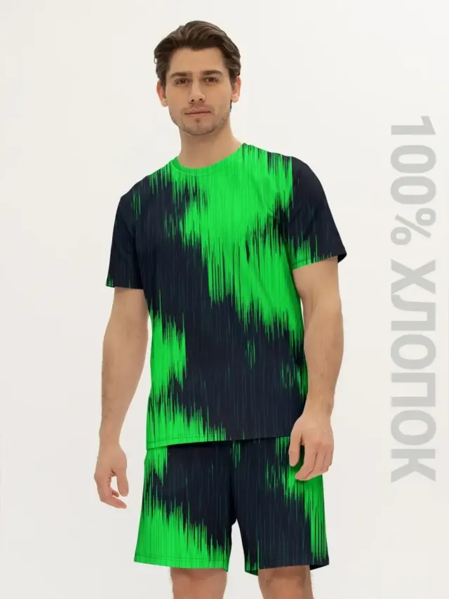 Abstract Lime Black
