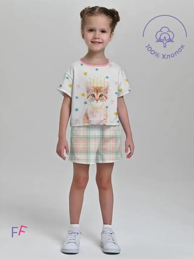 Cat White Pink