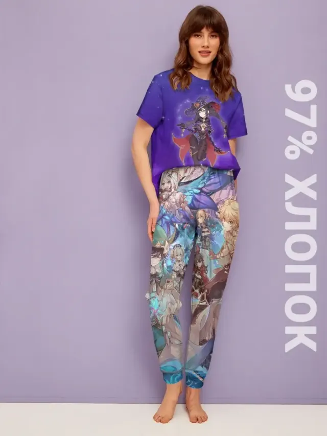 S001 Genshin Violet