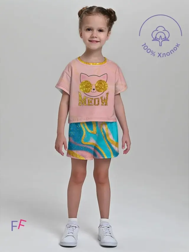 Cat Pink Gold