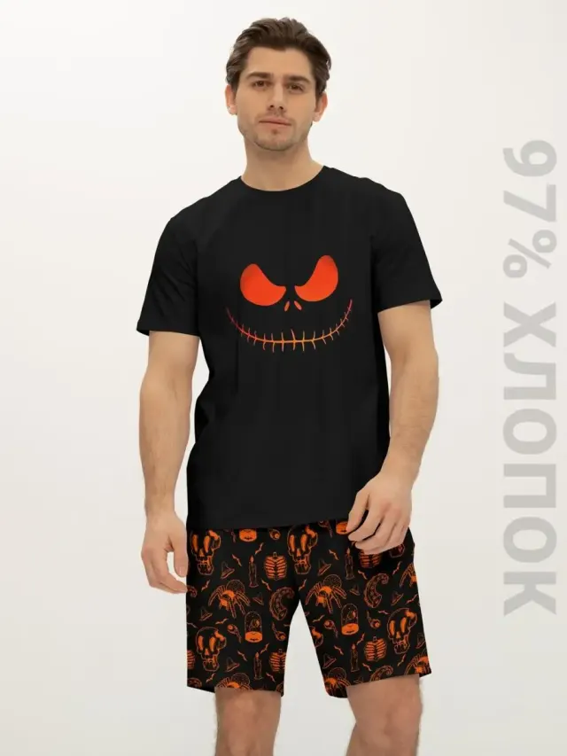 S001 Hallween Black Orange
