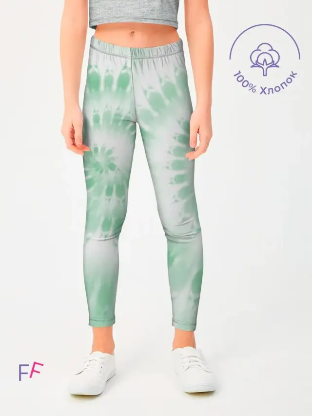 Genshin Green Tie Dye