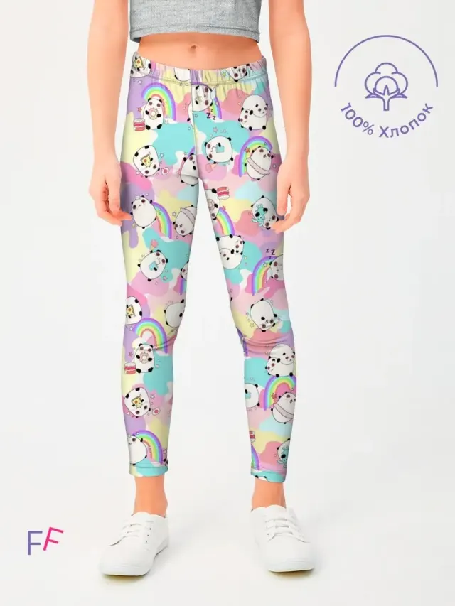 Panda Pink Blue