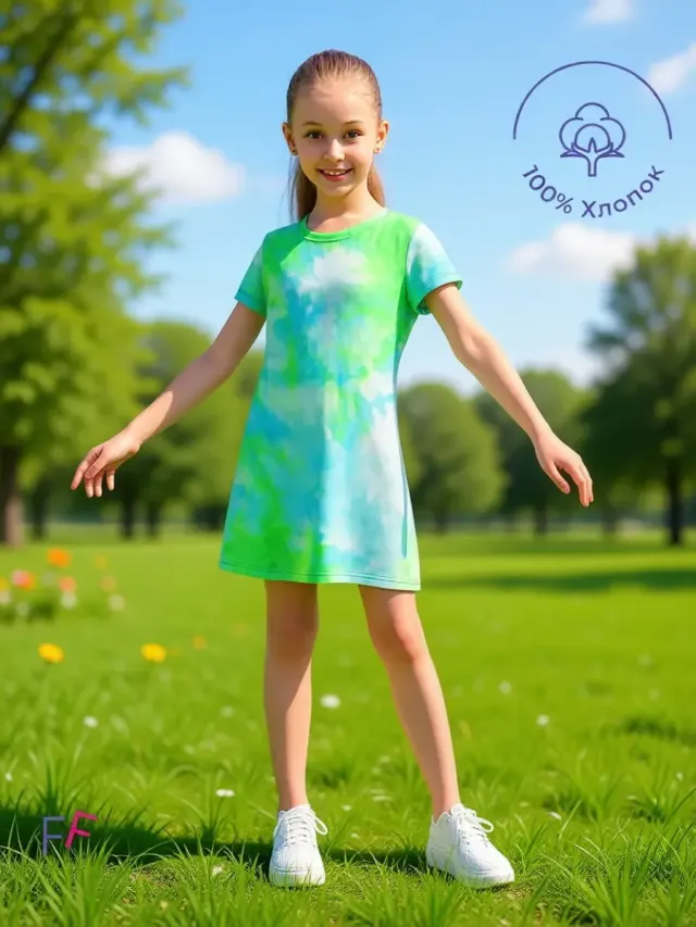 Tie Dye Lime