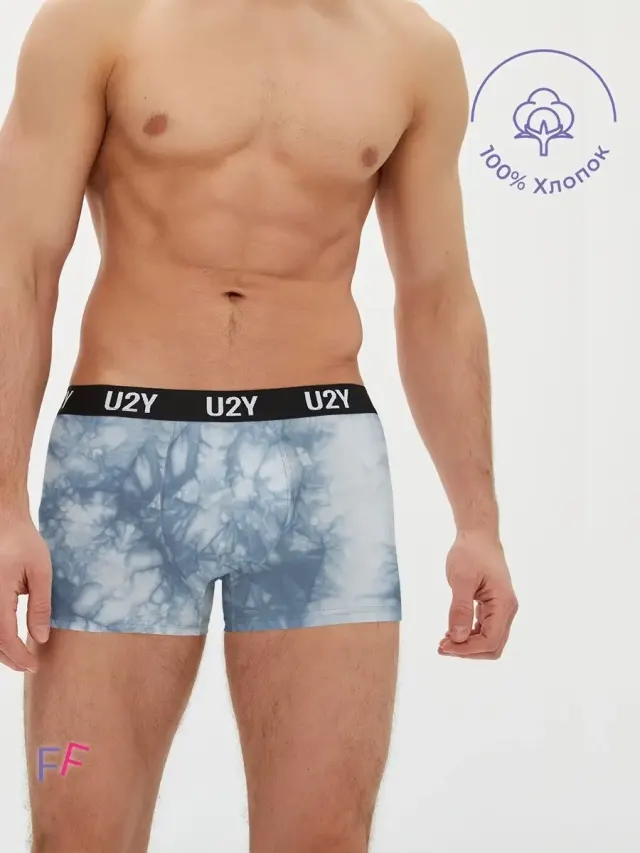 Tie Dye White Blue
