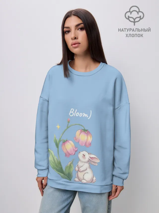 Дизайн милый кролик 