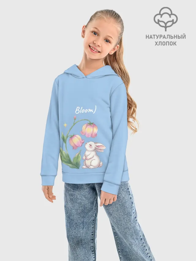Дизайн милый кролик 