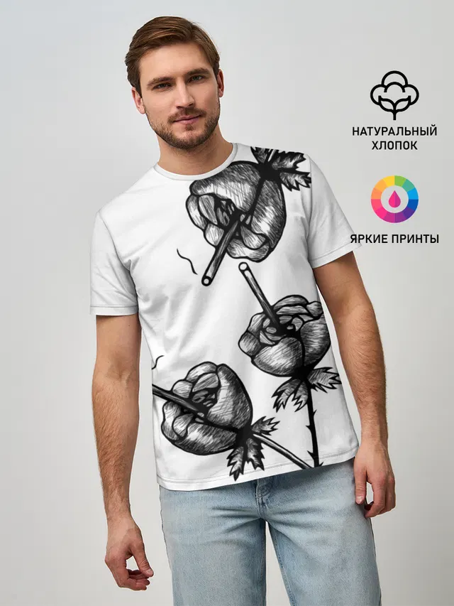 Дымящие розы