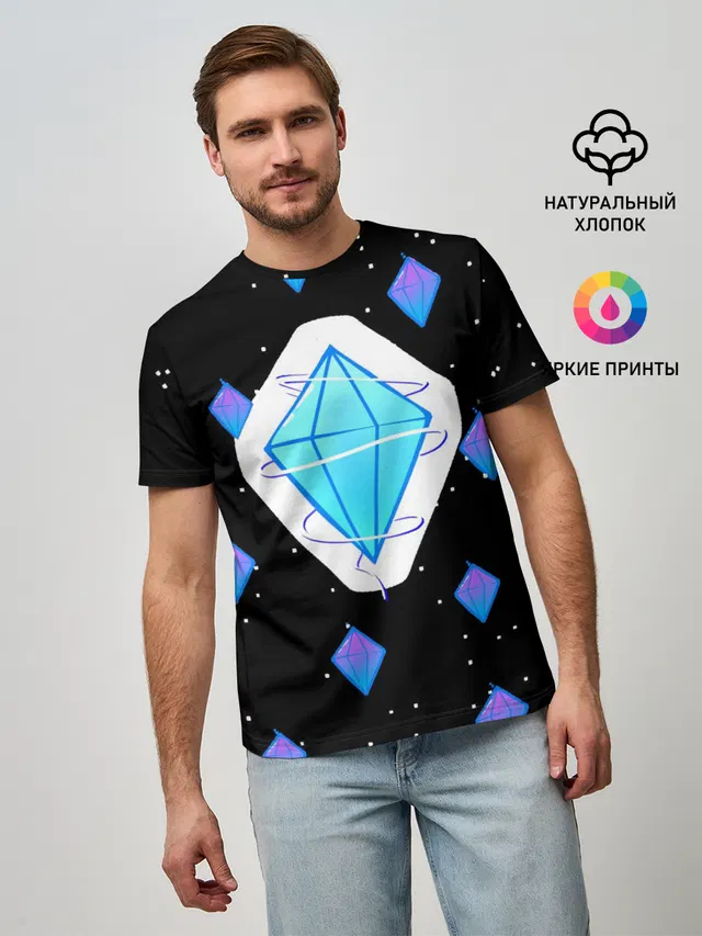 Мужская базовая футболка