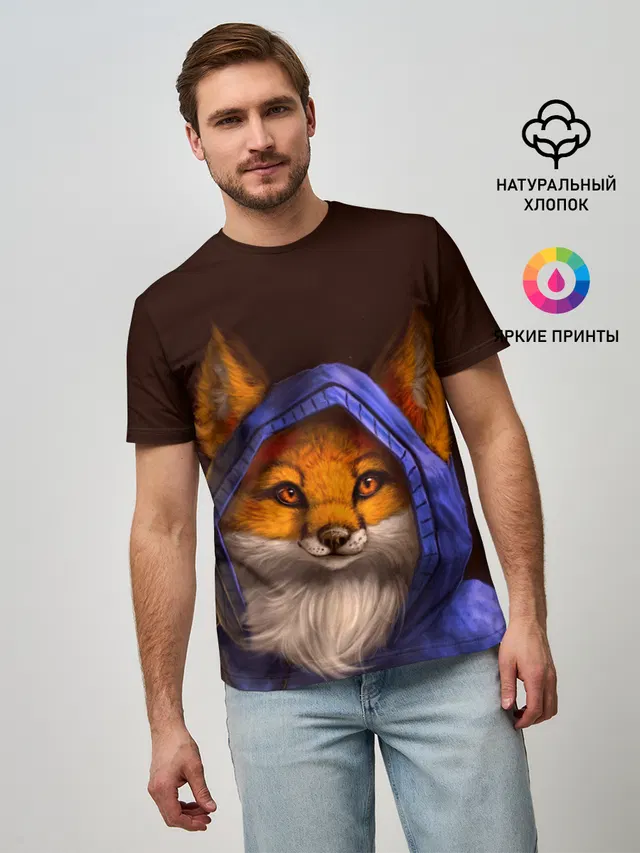 Лисенок в капюшоне
