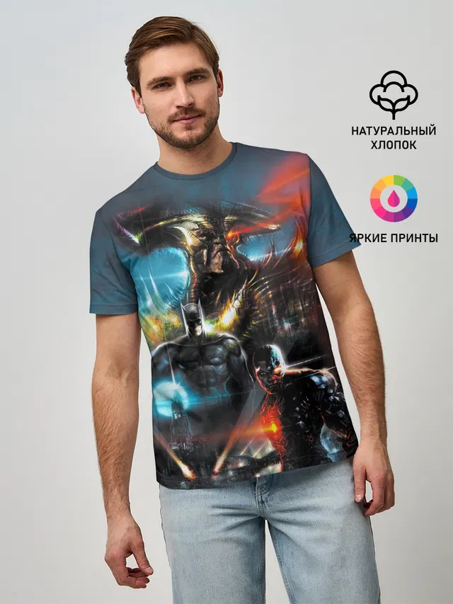 Batman, Cyborg VS Steppenwolf