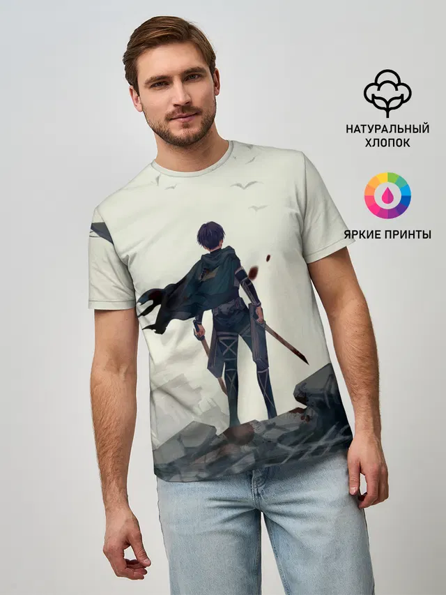 Мужская базовая футболка