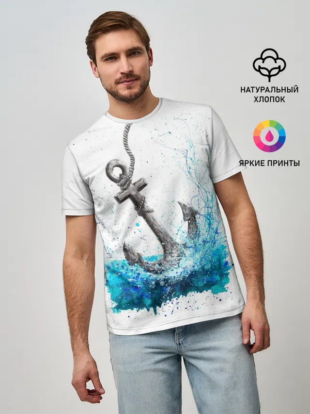 Якорь На Холсте